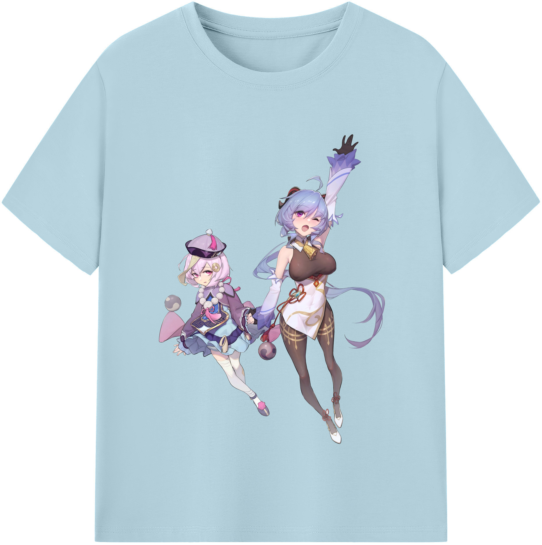 げんし神 七七 なな  genshin Nana 綿100％半袖Tシャツ（フロントプリント）